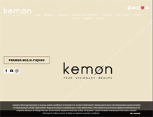 Tablet Screenshot of kemon.pl