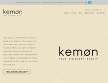 Tablet Screenshot of kemon.com